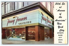 c1950's Fanny Farmer Candies Shop 50th Avennue New York City NY Vintage Postcard