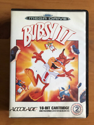 Sega Megadrive Spiel Bubsy 2 (II) - Originalverpackt Komplett mit Anleitung PAL UK EUR