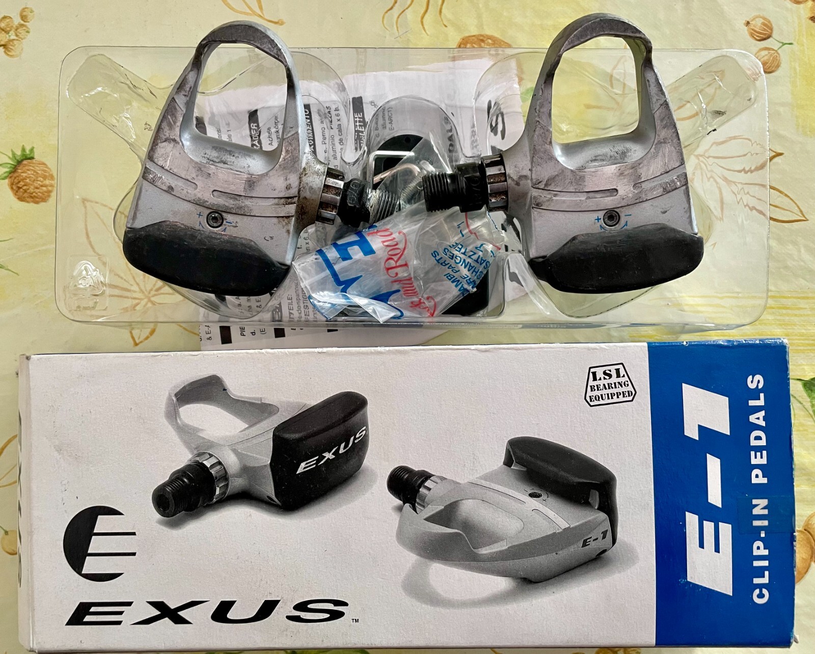 Pedali Bici da Corsa EXUS E-1 foto 2