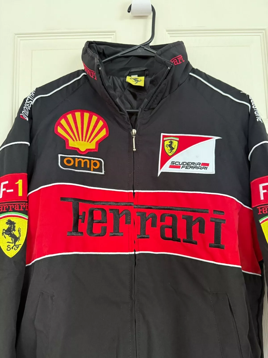 Ferrari F1 ナイロンジャケット Jacket Ferrari F-1 Shell omp Bridgestone Sport Racing Red