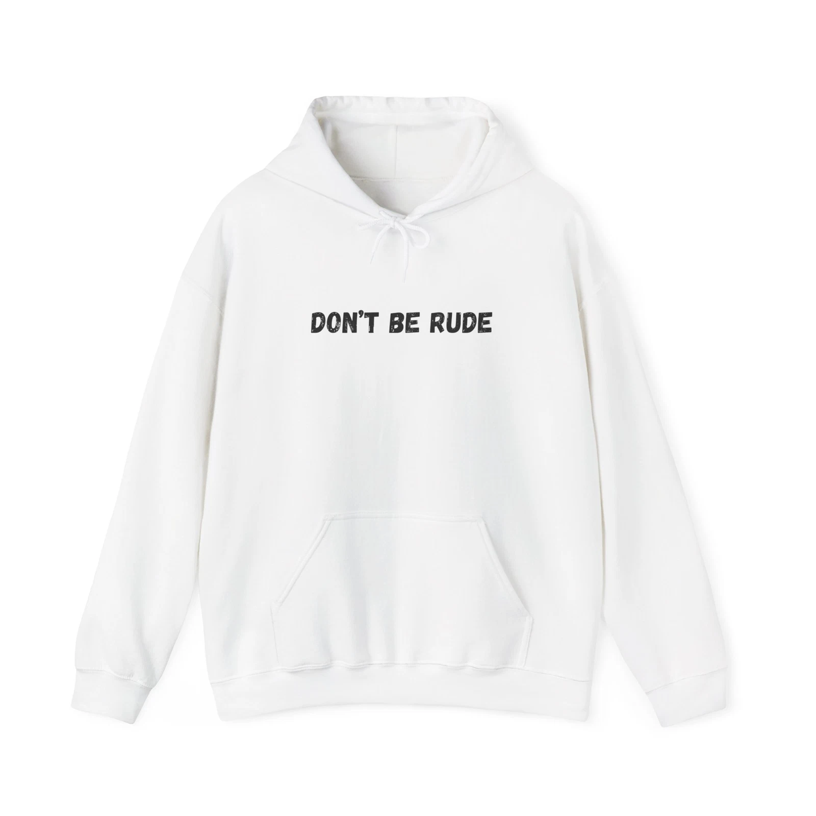 RHUDE Felpa con cappuccio Don’t Be Rude felpa umorismo sarcastico maglione con cappuccio divertente regalo