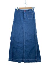 HYSTERIC GLAMOUR Long Skirt S Denim BLU 2ap-1091 y2k
