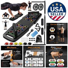 Transform Your Home into a Gym: Portable Push Up Board  Fitness Accessories