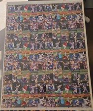 1993 Fleer Ultra Uncut Sheet TOM GLAVINE TEST PRINT Super Rare Blank Back