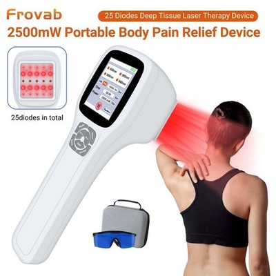 2.5W Fourwave Laser Therapy Device 25 Diodes for Muscle Soreness Sports Injury