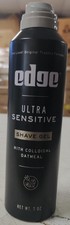 EDGE SHAVE GEL ULTRA SENSITIVE 7OZ  No Lid 