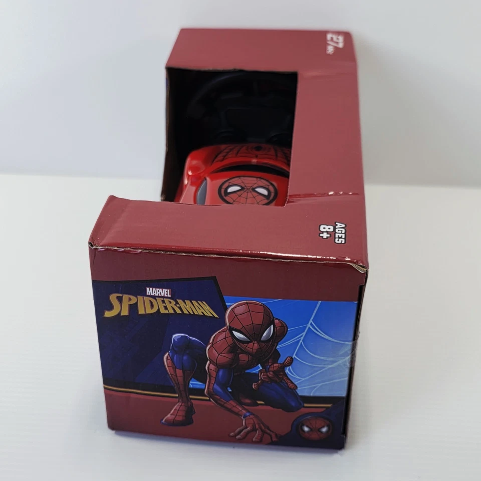 Spider-Man RC Race Car High Speed 32ft Distance Full Function Ages 8+ Marvel - Image 2 of 4