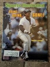 Sports Illustrated August 4, 1980 Reggie Jackson New York Yankees
