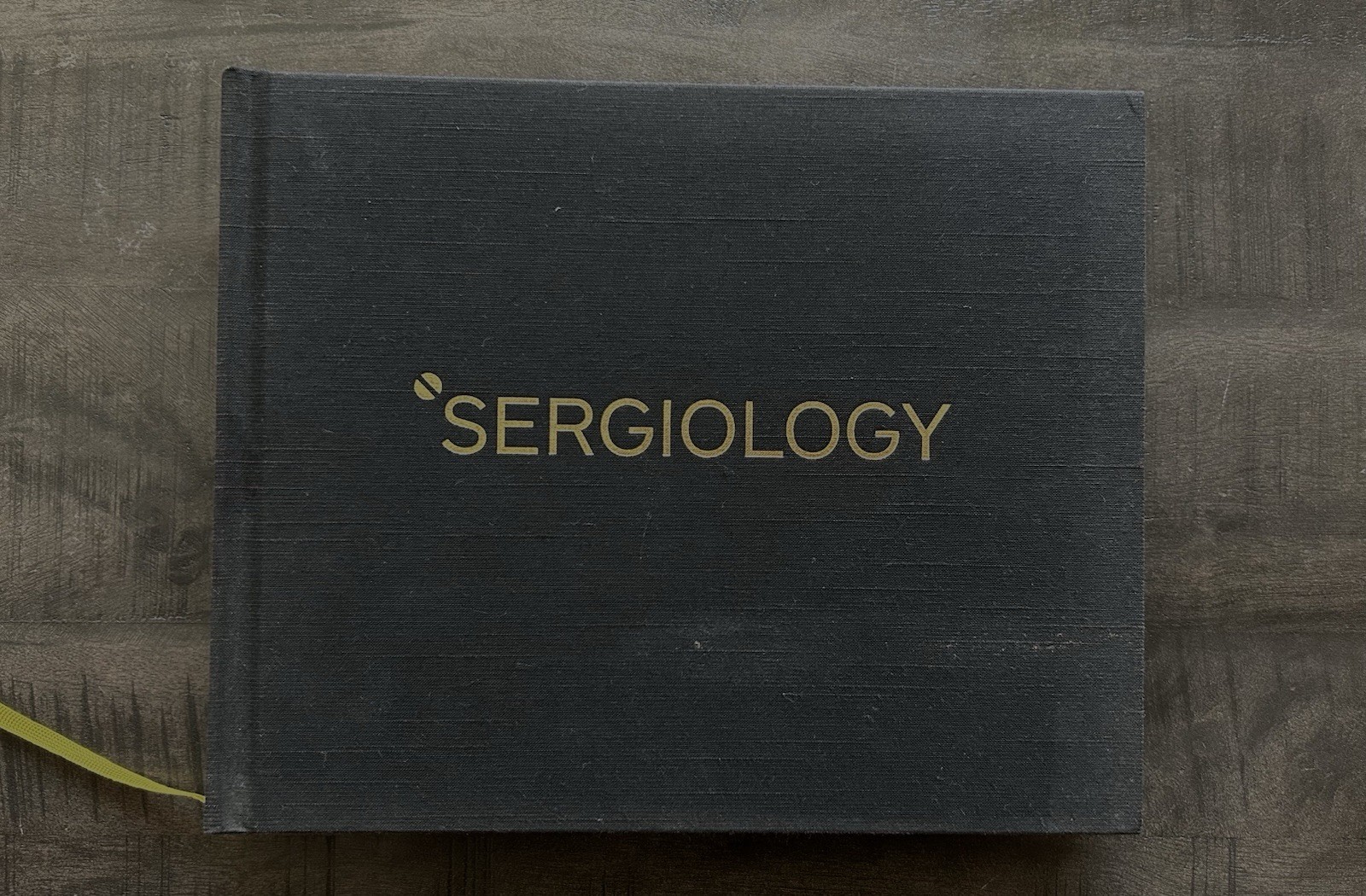 Libro de cocina SERGIOLOGY Sergio Herman arte pieza de coleccionista - con traducción DE / FR