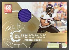 Terrell Suggs 2010 Panini Donruss Elite Series Game Worn Patch Ravens /299