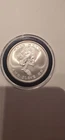 Keep Calm and Slave On 1 oz Silver Round .999 Fine Silver Cannabis tarnished