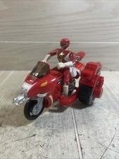 BANDAI 1993 Mighty Morphin Power Rangers (Red) Tyrannosaurus Rex Battle Bike