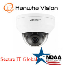 Hanwha Techwin QNV-6012R 2MP PoE IR IP Dome Security Camera 2.8mm Fixed Lens