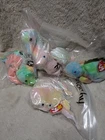 Ty Beanie Babies Rainbow Lot Of 5 Vintage 1990s Toys