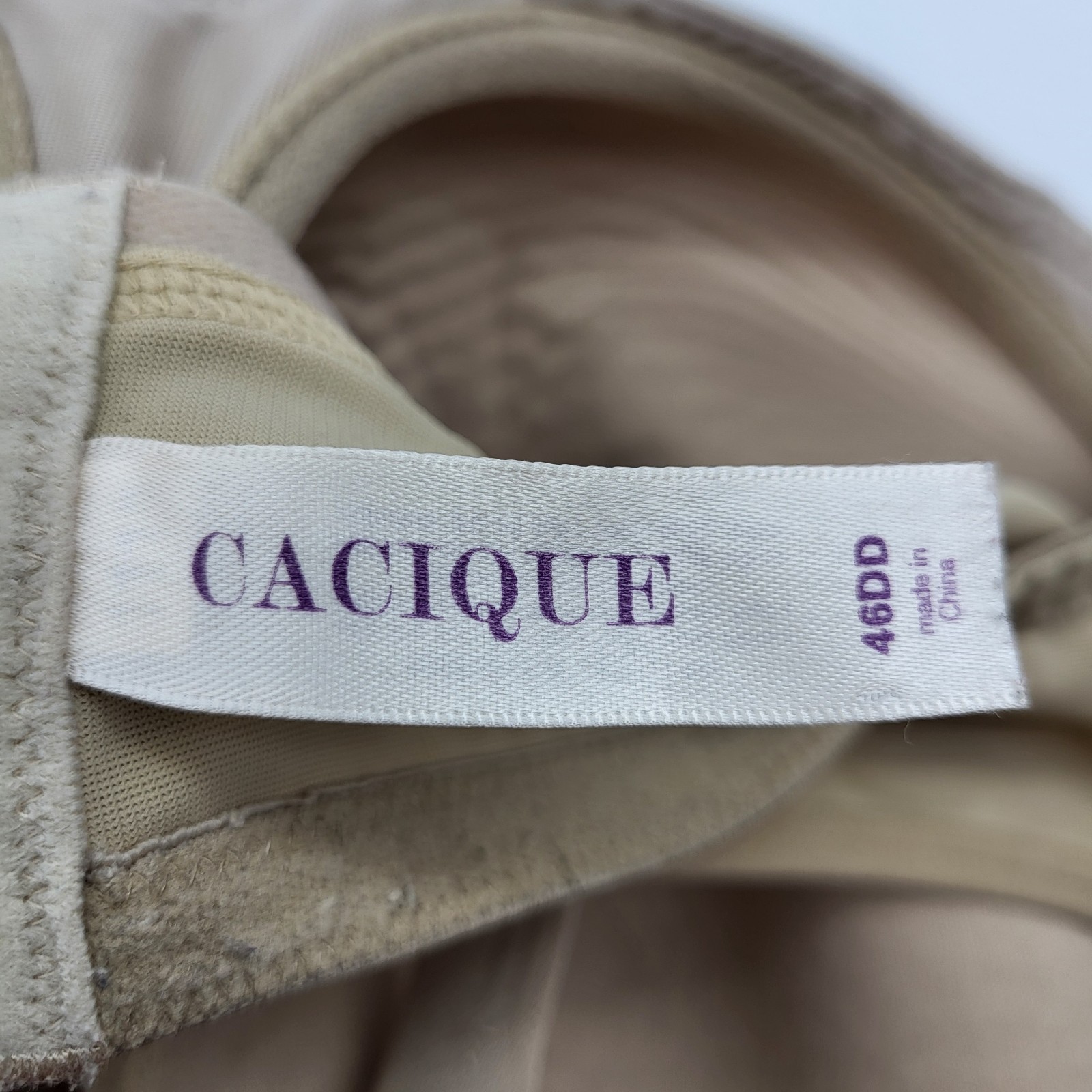 Cacique 46DD Lightly Lined Full Coverage Bra Soli… - image 7