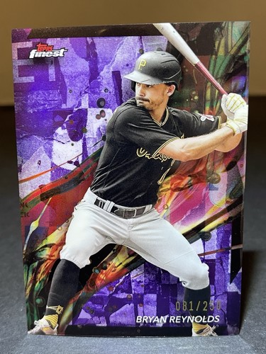 Bryan Reynolds [Purple Refractor] #6 2024 Topps Finest card
