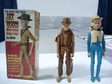 1960's Vintage Marx Johnny West Series-Jay,Jamie & Josie West Lot