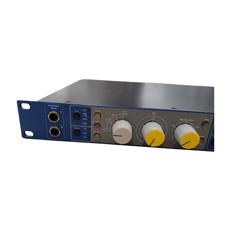 Focusrite ISA Two Dual Mono Microphone Mic Preamp Pre Amplifier Rackmount Flaw - Image 2 of 4