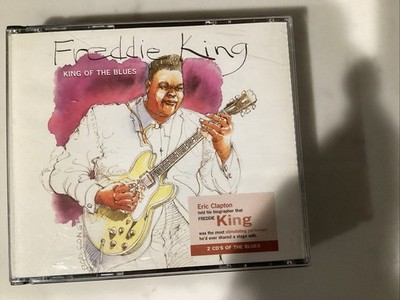 FREDDIE KING: KING OF THE BLUES CD ( 2 CD S) 41 TRACKS 1995 EMI! 