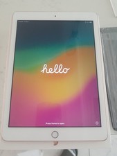 100 Excellent Apple iPad 6th Gen Rose Gold A1893 32GB iOS WiFi Only 