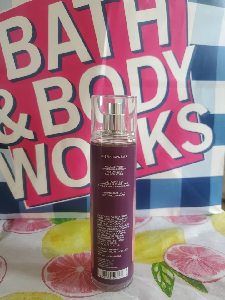 Discontinued-New Bath & Body Works Fireside Flurries Fine Fragrance Mist - Image 2 of 2