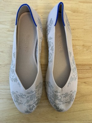 Rothy s Women s The Flat Round Toe Burnished Blush Size 8.5