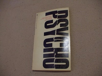 Robert Bloch's Psycho 1969 Bantam paperback edition book