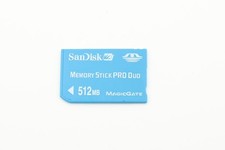 Sandisk Memory Stick pro Duo Magicgate Memory Card Storage Medium 512MB 512 Mn