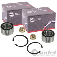 2X A.B.S. Radlager Satz Vorne Beidseitig Passend FüR Honda City Civic CRX Logo