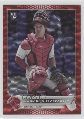 2022 Topps Series 2 Red Foilboard 131/199 Mark Kolozsvary #536 Rookie RC 2r8