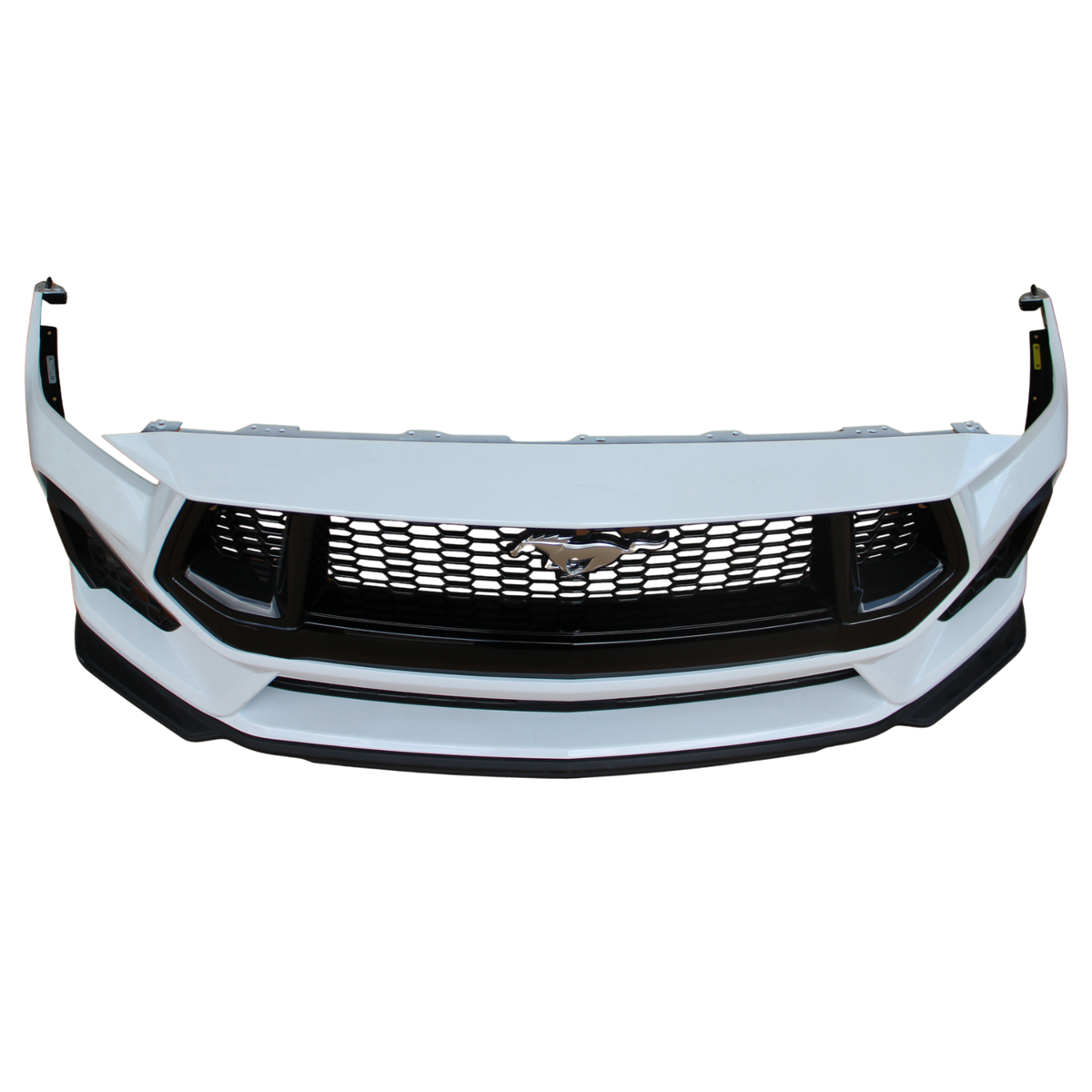 レシート mtd0058 flk020209 for 2024- 26 Ford Mustang GT front bumper cover grille spoiler set