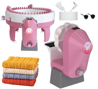 Electric Knitting Machine Adapter for Sentro 40 & 48 Knitting Machine, Automa...