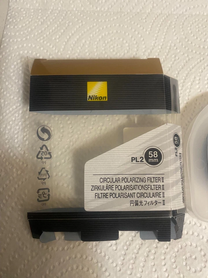 Nikon 2236 58mm Circular Polarizer II Filter Attaches to HN-CP17 lens hoodInterc - Image 3 of 4
