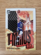 2021-22 #12 Stephen Curry Panini Donruss Optic Basketball T-Minus Prizm Warriors