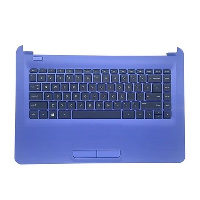 Palmrest   with Keyboard US for HP 14-AC TPN-L124 L119 14-AF 240 246 340 G4 #fv