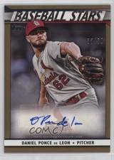 2020 Topps Baseball Stars Auto Gold /50 Daniel Ponce de Leon #BSA-DPD Auto 00cc