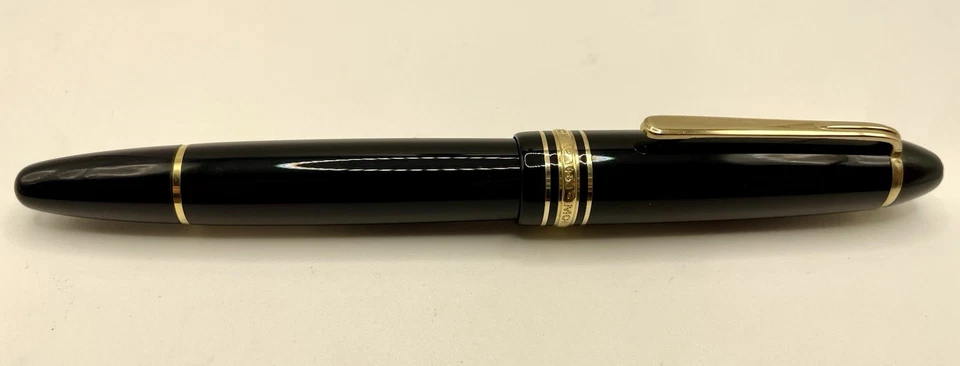 Pluma Estilográfica MONTBLANC Meisterstuck 146 Rara NOS Años 70-14k EF Nueva en Caja-Pistón- 149 Foto 3 de 4