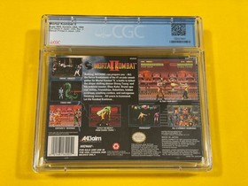 Mortal Kombat 2 (CGC 8.0 CIB with CGC 6.0 GUIDE!!!) Super Nintendo SNES not WATA