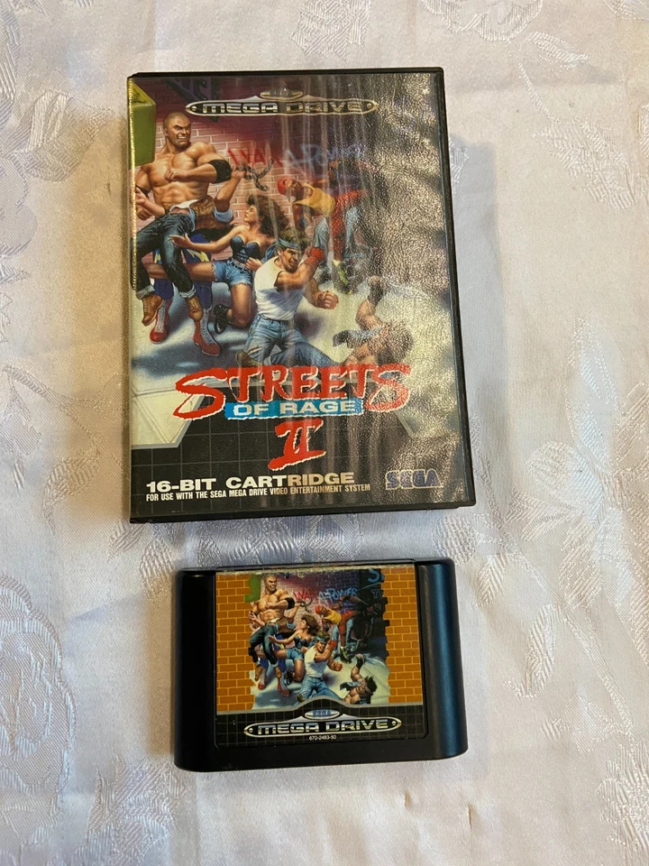 Streets of Rage 2 OVP Sega Mega Drive GEBRAUCHT - Bild 4 von 4