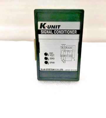 M-SYSTEMS KGS-1D-J K-UNIT SIGNALAUFBEREITER DEHNUNGSMESSSTREIFEN XMTR