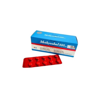 Methycobal Vitamin B12 Mecobalamin 500mcg 100 Tablets | Numbness & Nerve Support