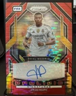 2025-26 Panini Prizm FIFA Kylian Mbappe PROLIFIC RED PULSAR AUTO Real Madrid SSP