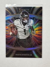 Travis Etienne Jr 2022 Panini Select Phenomenon Silver Prizm Jacksonville Jags