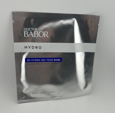 Babor Doctor Babor Hydro Rx - 3D Hydro Gel Face Mask - Lot of 4 NIB