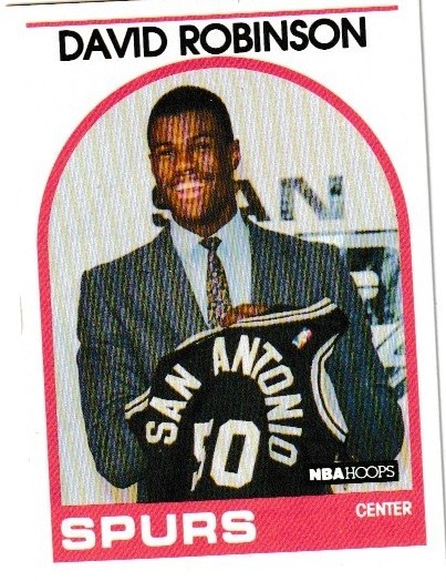 1989-90 NBA Hoops - David Robinson #138 (RC)