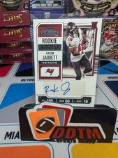 RAKIM JARRETT 2023 CONTENDERS ROOKIE TICKET AUTOGRAPH RC AUTO Q6739