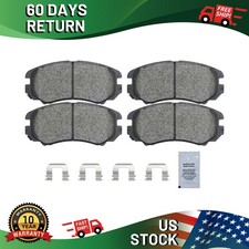 D698 Quiet Ceramic Brake Pads for Chevrolet Impala 2000-2010 & Buick Century