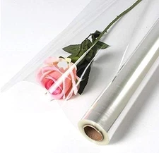 Clear Cellophane Wrap Roll 16 Inches Wide 200 Feet Long Thick Cellophane Roll...