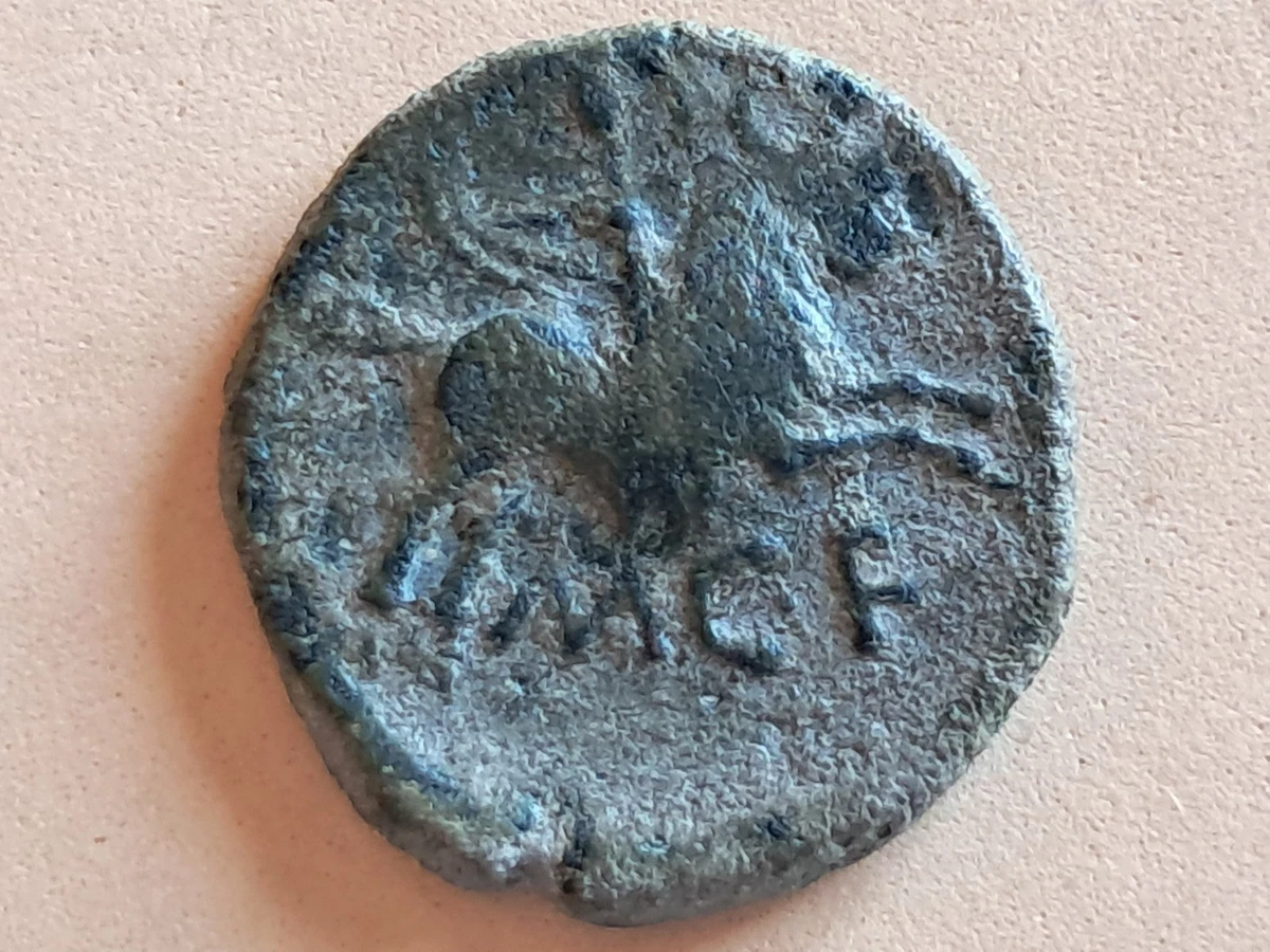 ruizsa_7 - AS DE CÁSTULO ( LINARES , JAÉN ) 50 a.C , BRONCE . 14,9 gramos/29 mm