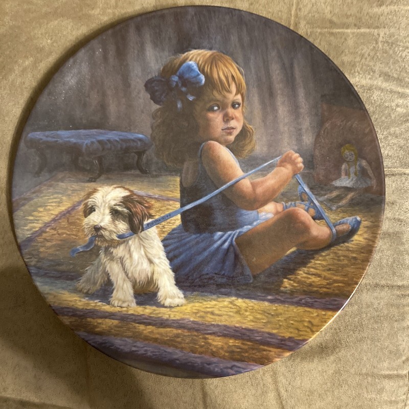 Ballerina's Dilemma Collection Plate  #14979/15000